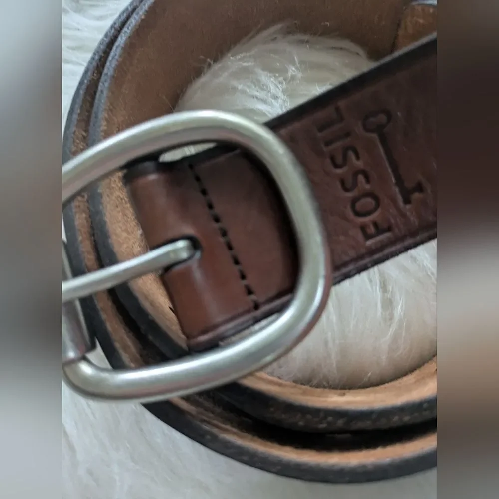 Fossil Men's Brown Leather M Medium